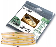 COB LED pás 24V 10W 480 diód na meter Neon Warm 1m z návinu 50m