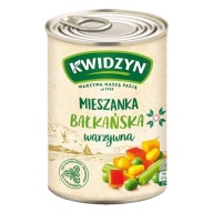 Kwidzyn balkánsky mix v plechovke 400g