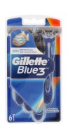 GILLETTE BLUE 3 COMFORT Holiace strojčeky 6 ks