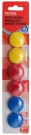 MAGNETY NA MAGNETICKÉ DOSKY A CHLADNIČKY, okrúhle, 30MM, 6 KS, FAREBNÉ