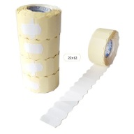 Páska, Etiketa pre etiketovacie stroje 22X12mm WHITE WAVE!