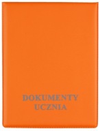 OBAL NA OZDOBNÝ PREUKAZ DOKUMENTU Oranžový študentský kufrík Biurfol