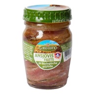 ANCHOISOVÉ FILETKY V BIO EXTRA PANENKOM OLIVOVOM OLEJU 78 g