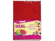 VEĽKOSŤ V PLACHTI STANDARD ČERVENÁ 20X30 A'5