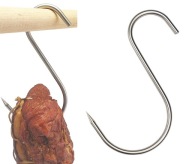 S-515 Háčik na údenie 15 cm fi 5 na údenie veľmi silné ostré Inox Lux