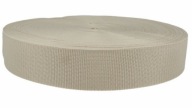 Páska na prenášanie koženého popruhu 5 cm 50 mm - Béžová