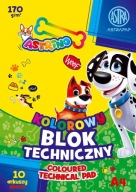 Technický blok A4/10 farebný 170g Astra 106021014