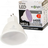 LED žiarovka 8W G5.3 MR16 65W denné svietenie NW 12V AC DC