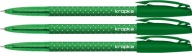 Rystor Dot pero 0,5 mm zelený vrchnáčik x3