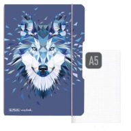 Zápisník A5 My.Book Flex PP s gumou HERLITZ
