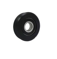 Polyuretánový valček s ložiskom, priemer 62 mm, priemer 17