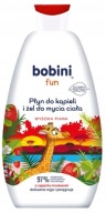 BOBINI FUN KÚPEĽ TEKUTÉ A GÉL JAHODA 500ML