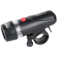 Predné LED svetlo na bicykel - pracovný čas 140 h!!