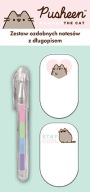 CAT PUSHEEN - pero + samolepiace poznámkové bloky na indexovanie, 2 ks.