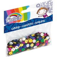 Flitre na konfety FIORELLO lomené kruhy GR-C14-7 170