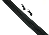 Zips Zipsová PÁSKA 5mm 5m +10 strojov ČIERNA