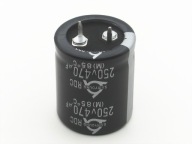 KONDENZÁTOR 470uF / 250V 25x30mm 85*C - SAMYOUNG HQ - 1 KS.