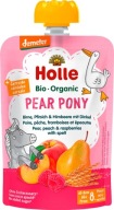 HOLLE Bio Hruška Mousse Broskyňa Malina Špalda