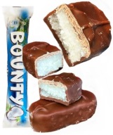 BOUNTY tyčinka kokosová čokoláda 57g