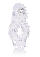 Erotický prsteň na penis Transparentný obal na sexy upútavku