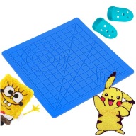 SILIKÓNOVÁ PODLOŽKA 3D PODLOŽKA NA PREDLOŽKU PRE PERÁ + KRYTY NA PRSTY