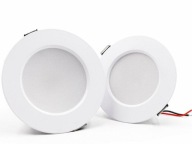 SLIM 6W halogénové stropné biele LED panelové svietidlo