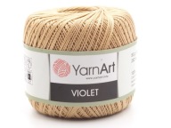 Violet YarnArt šnúra 5529 béžová