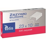 Kancelárske sponky hd 23/10 500 ks. GZ102-A TETIS