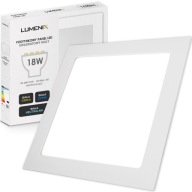 LED stropné svietidlo ZAPOMÍNANÉ ŠTVORCOVÝ PANEL 18W 1620lm Nebliká CCD SLIM