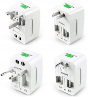 SIEŤOVÝ ADAPTÉR ZÁSUVOVÝ ADAPTÉR USA UK EÚ