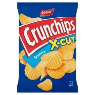 Crunchips X-Cut Zemiakové lupienky solené 140 g