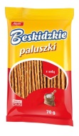 Aksam Beskidzkie tyčinky solené 70 g