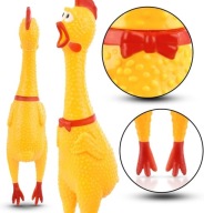 Gumové hryzátko na kuracie mäso 16 cm, maškrta pre psov