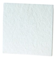 Plsťová podložka pod nábytok fi 100x100 biela - 1 ks