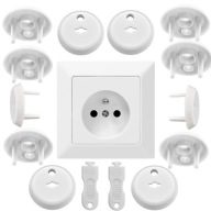 12x ZÁMOK KRYTU KONTAKTNÝCH ZÁSUVEK S PIN