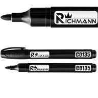 STAVEBNÁ ZNAČKA HRUBÁ, ČIERNA 2 MM RICHMANN C0135