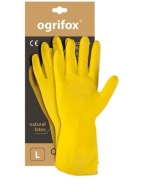 OX-FLOX rM ekonomické latexové pracovné rukavice