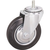 SADA OTOČNÝCH KOLIES BEŽECKÉ KOLESÁ GUMOVÉ VÍRITÉ KOLESO 75MM 50KG SHANK M12