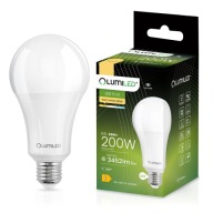 E27 LED žiarovka 24W = 200W 3452lm 3000K TEPLÁ VÝKONNÁ PREMIUM LUMILED