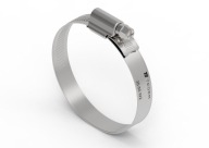 Zosilnená upínacia svorka 35-50 nerezový červ 12mm TEGER 6 kusov