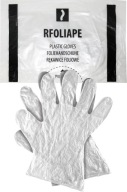 Ochranné rukavice z LDPE fólie 100