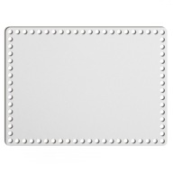 biely základný košík dno 25x34cm HDF obdĺžnik