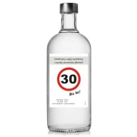 narodeninové etikety na ALCOHOL vodka 30. narodeniny