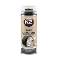 K2 TYRE DOKTOR 400ML SPREJ NA NÁHRADNÉ PNEUMATIKY