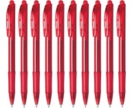 10x automatické červené pero Pentel BK-417