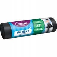 GOSIA Vrecia na odpadky 35L, 15 ks, veľmi pevné
