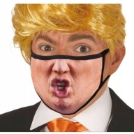 OCHRANNÁ MASKA S POTLAČOU „TRUMPOV“.