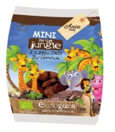 Mini Jungle bio čokoládové sušienky 100g - Ania