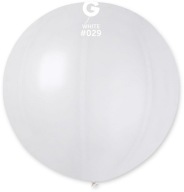 GIANT balón, kovová biela guľa, 65 cm