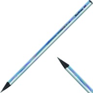 Čierna drevená školská ceruzka Berlingo Starlight HB